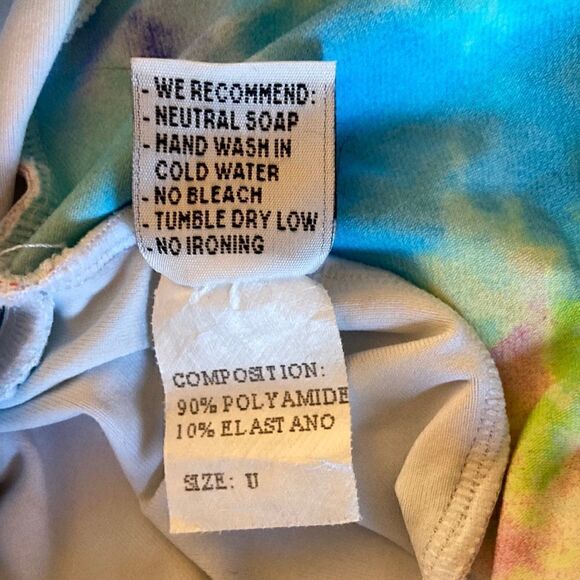 Shape Up Fitness Wear New High Waisted Legging with Rear Detail in Pastel Print. - Picture 7 of 7